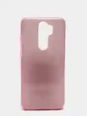 Сиреневый чехол блестящий Xiaomi Redmi Note 8 pro