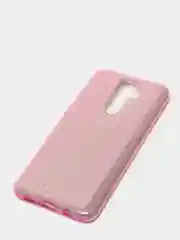 Сиреневый чехол блестящий Xiaomi Redmi Note 8 pro