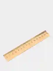 Деревянная линейка 15см