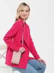 Розовый женская сумка-клатч для телефона