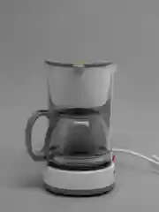 Белый кофеварка Sakura SA-6107W, 600 мл