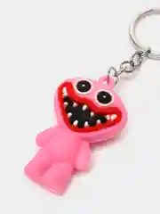 Тёмно-розовый брелок-игрушка Huggy Wuggy