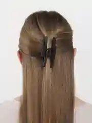 Черный крабик для волос