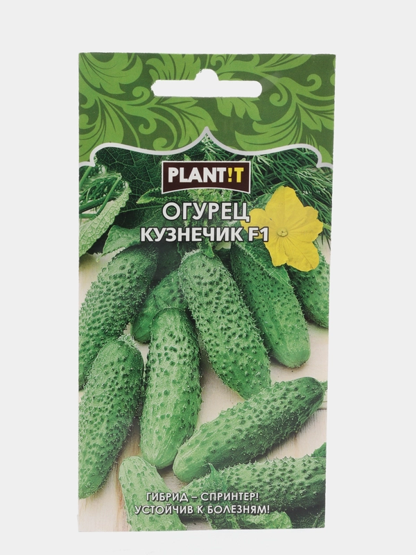 Семена Огурец корнишон "Кузнечик" набор 1, 3, 5 уп