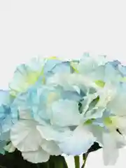 Белый гортензия цветная, искусственные цветы