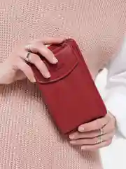 Красный женская сумка, женский клатч