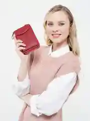 Красный женская сумка, женский клатч