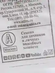 Семена Кабачок белоплодный Грибовские 37