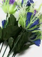 Искусственные цветы Гвоздики, букет двухцветный, композиция, высота 380 мм