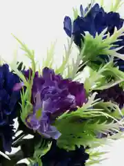 Искусственные цветы Гвоздики, букет двухцветный, композиция, высота 380 мм