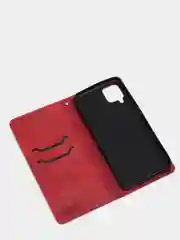 Красный чехол книжка Samsung A03/A22S/A12/A32/A52/A72/A02s/M21/A51/A31/A11/M11/A10/A01/A01Core