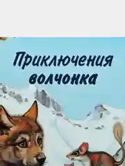 Оранжевый книга детская Приключения зверей, 12 видов