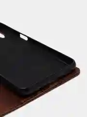 Коричневый чехол книжка Samsung A03/A22S/A12/A32/A52/A72/A02s/M21/A51/A31/A11/M11/A10/A01/A01Core