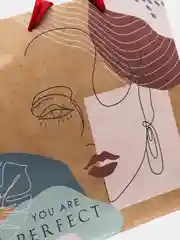 Пакет You are perfect, крафтовый, квадратный