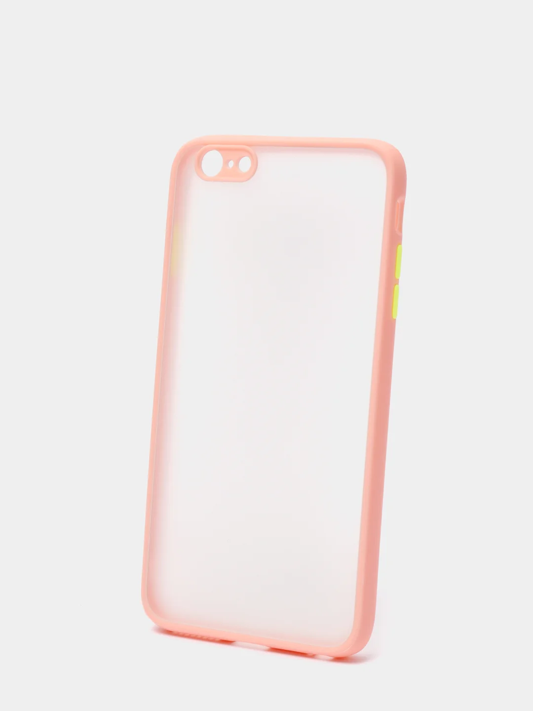 Розовый чехол на iPhone (Айфон) 6S, 7, 8 Plus, SE, 20, X, XS, XR, 11 Pro Max, 12 Mini, 13, 14, матовый