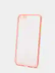 Розовый чехол на iPhone (Айфон) 6S, 7, 8 Plus, SE, 20, X, XS, XR, 11 Pro Max, 12 Mini, 13, 14, матовый