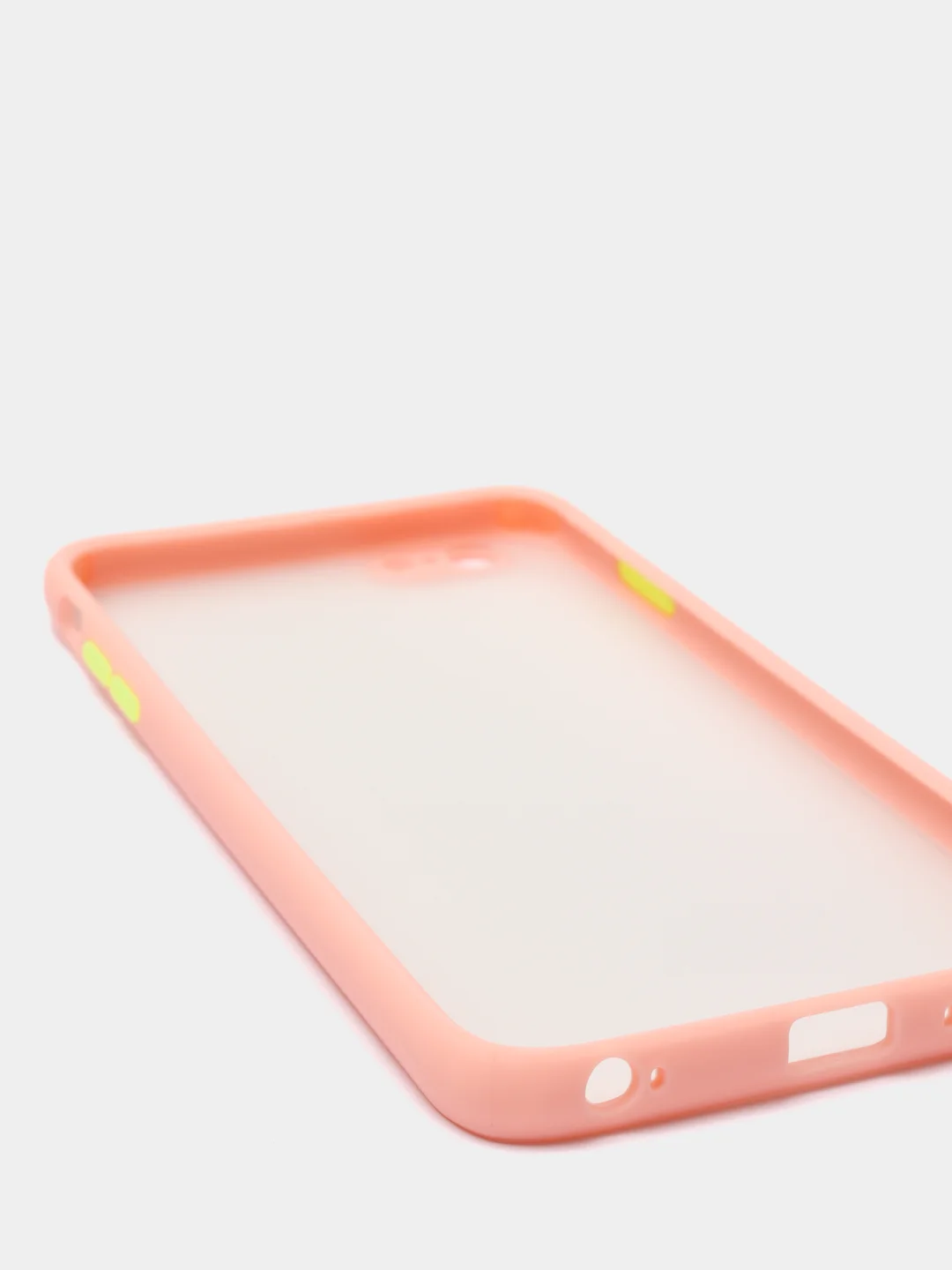 Розовый чехол на iPhone (Айфон) 6S, 7, 8 Plus, SE, 20, X, XS, XR, 11 Pro Max, 12 Mini, 13, 14, матовый