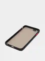 Черный чехол на iPhone (Айфон) 6S, 7, 8 Plus, SE, 20, X, XS, XR, 11 Pro Max, 12 Mini, 13, 14, матовый
