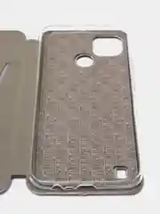 Серый чехол-книжка для Realme C21Y