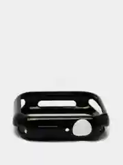 Черный чехол для Apple Watch 38/ 40/ 41/ 42/ 44/ 45 mm, силиконовый