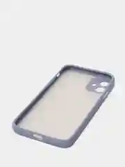 Синий меланж чехол на iPhone (Айфон) 6S, 7, 8 Plus, SE, 20, X, XS, XR, 11 Pro Max, 12 Mini, 13, 14, матовый
