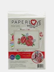 Набор для изготовления 3D-картины "Букет пионов", папертоль, Paperlove