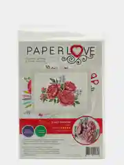 Набор для изготовления 3D-картины "Букет пионов", папертоль, Paperlove