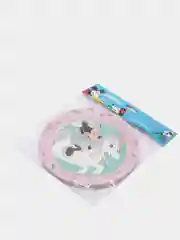 Minnie Mouse. Набор бумажных тарелок, розовый - 3,6 шт d=180 мм