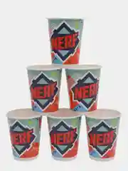 Nerf. Набор бумажных стаканов, голубой, 6 шт*250 мл