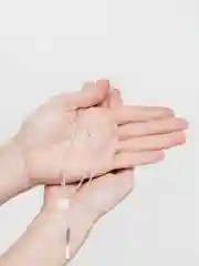 Серебряный цепочка многоуровневая на шею, колье, цепочка на шею