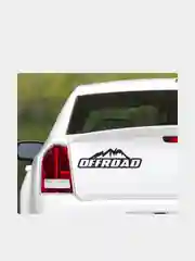 Черный наклейка на автомобиль "OffRoad"