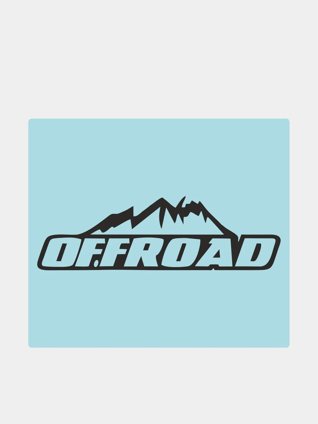 Наклейка на автомобиль "OffRoad"