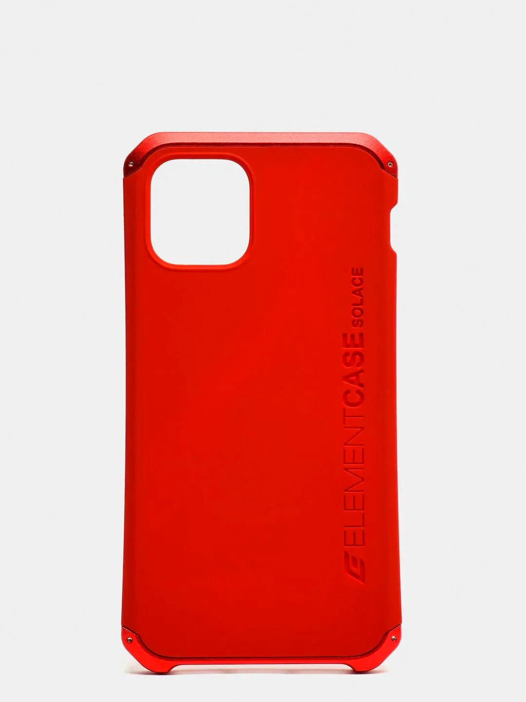 Красный element Case Solace противоударный чехол для iPhone 11 металл