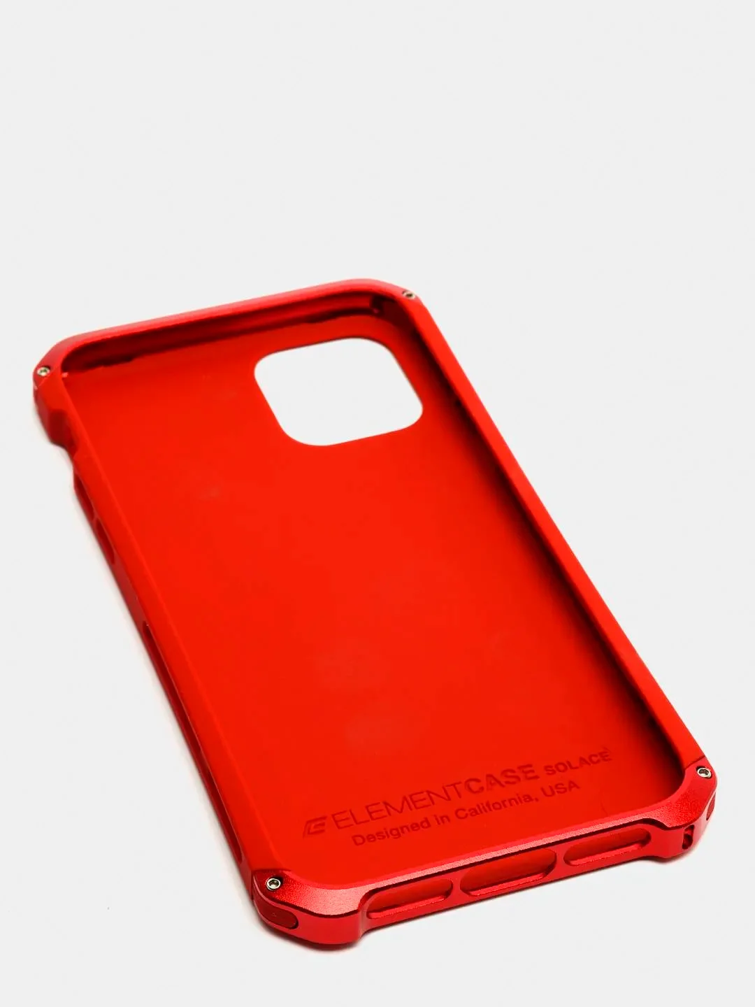 Красный element Case Solace противоударный чехол для iPhone 11 металл