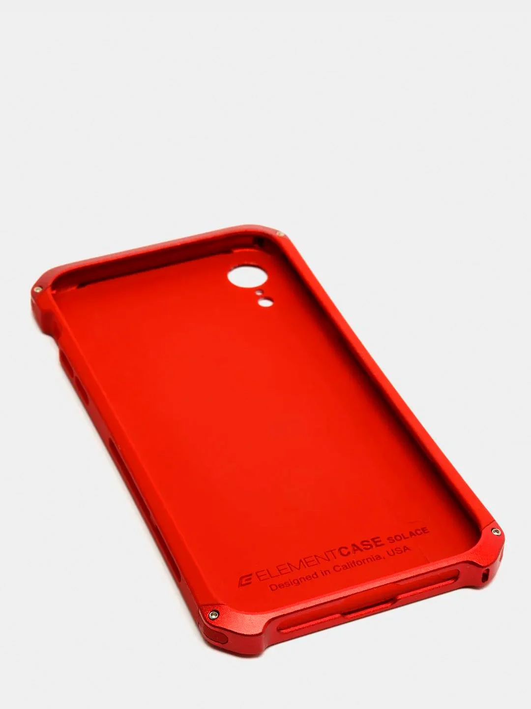 Красный element Case Solace противоударный чехол для iPhone 11 металл