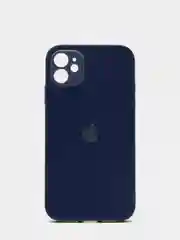 Сиреневый чехол для iPhone 11, 12, 13, 12 Pro Max, 12 Pro, силиконовый, со стеклянной панелью