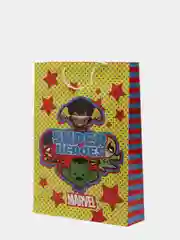 Marvel. Пакет подарочный большой-10, 330*455*100 мм (чиби)