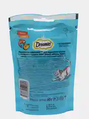 Дримс (Dreamies) лакомые подушечки для кошек с лососем и сыром, 60 гр