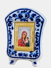 Киот, гжель, 10 см