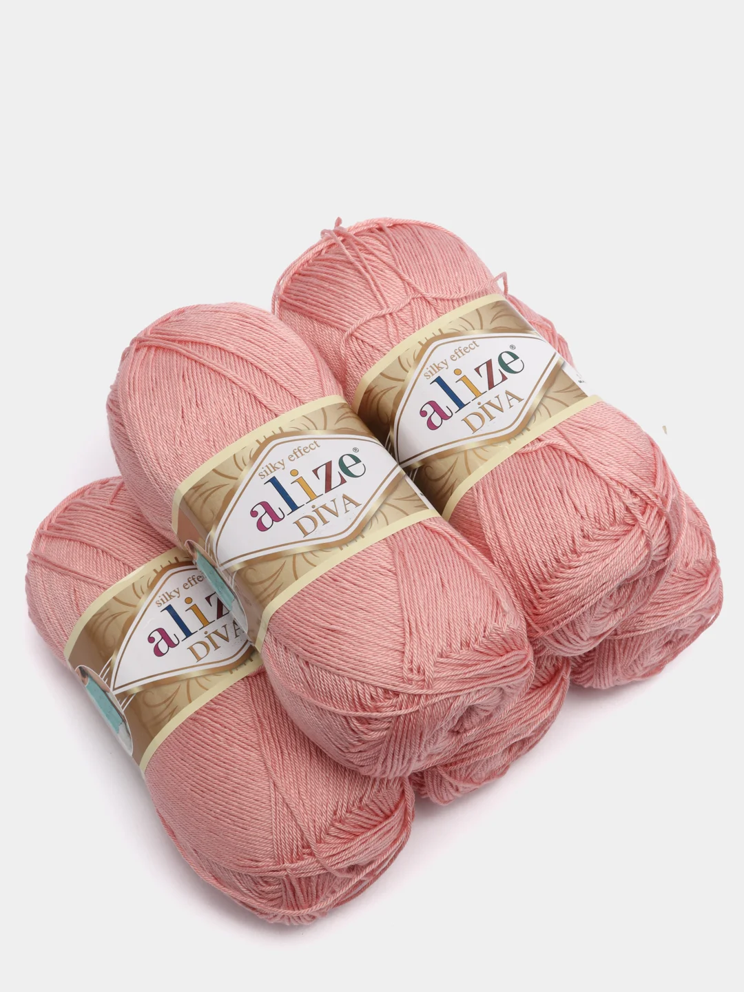 Конфетный пряжа Alize Diva 100% Микрофибра 100г 350м
