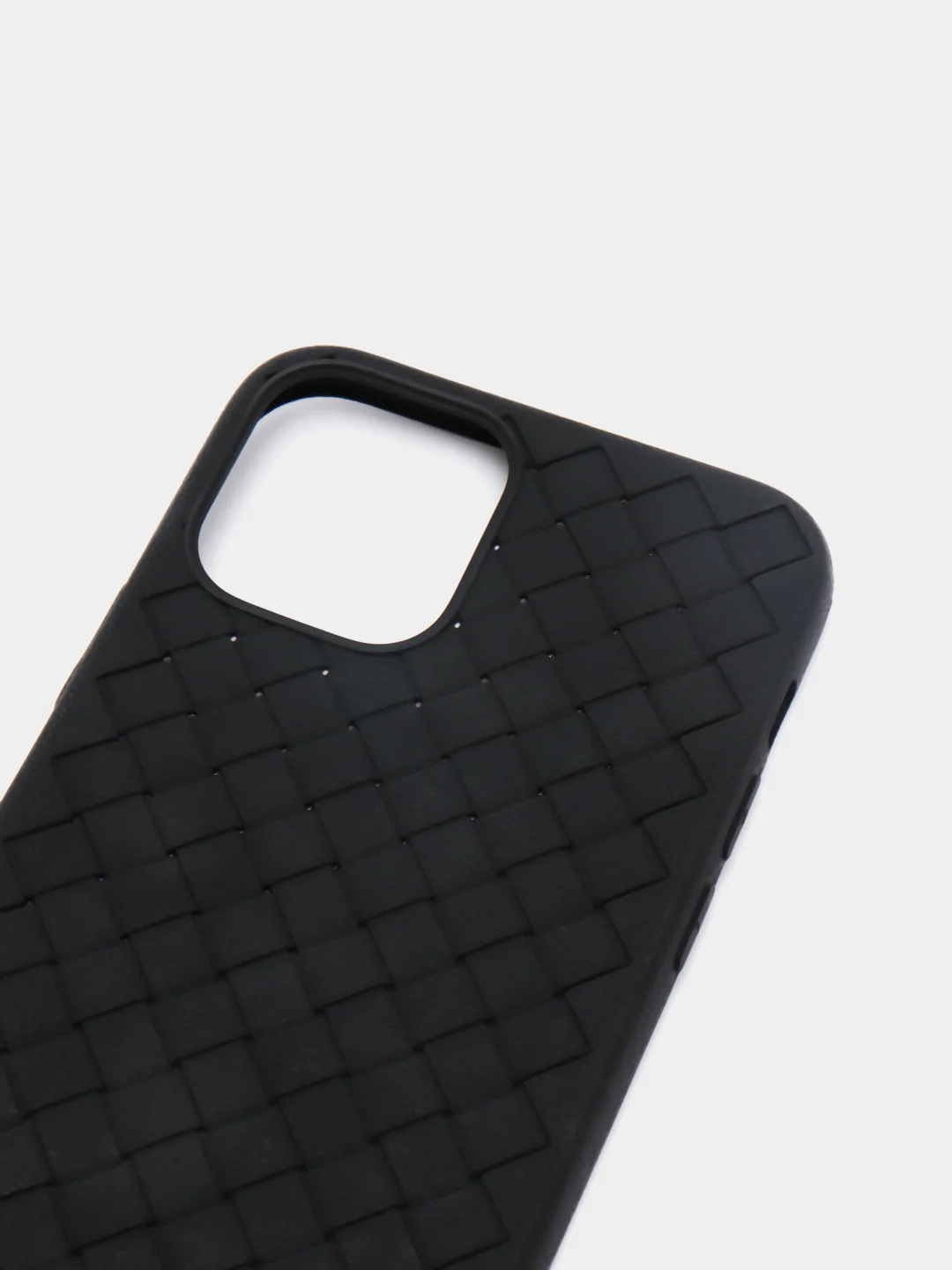 Чехол Apple iPhone 11, 11 Pro, 12 mini, 12, 12 Pro, 12 Pro Max плетеный силиконовый