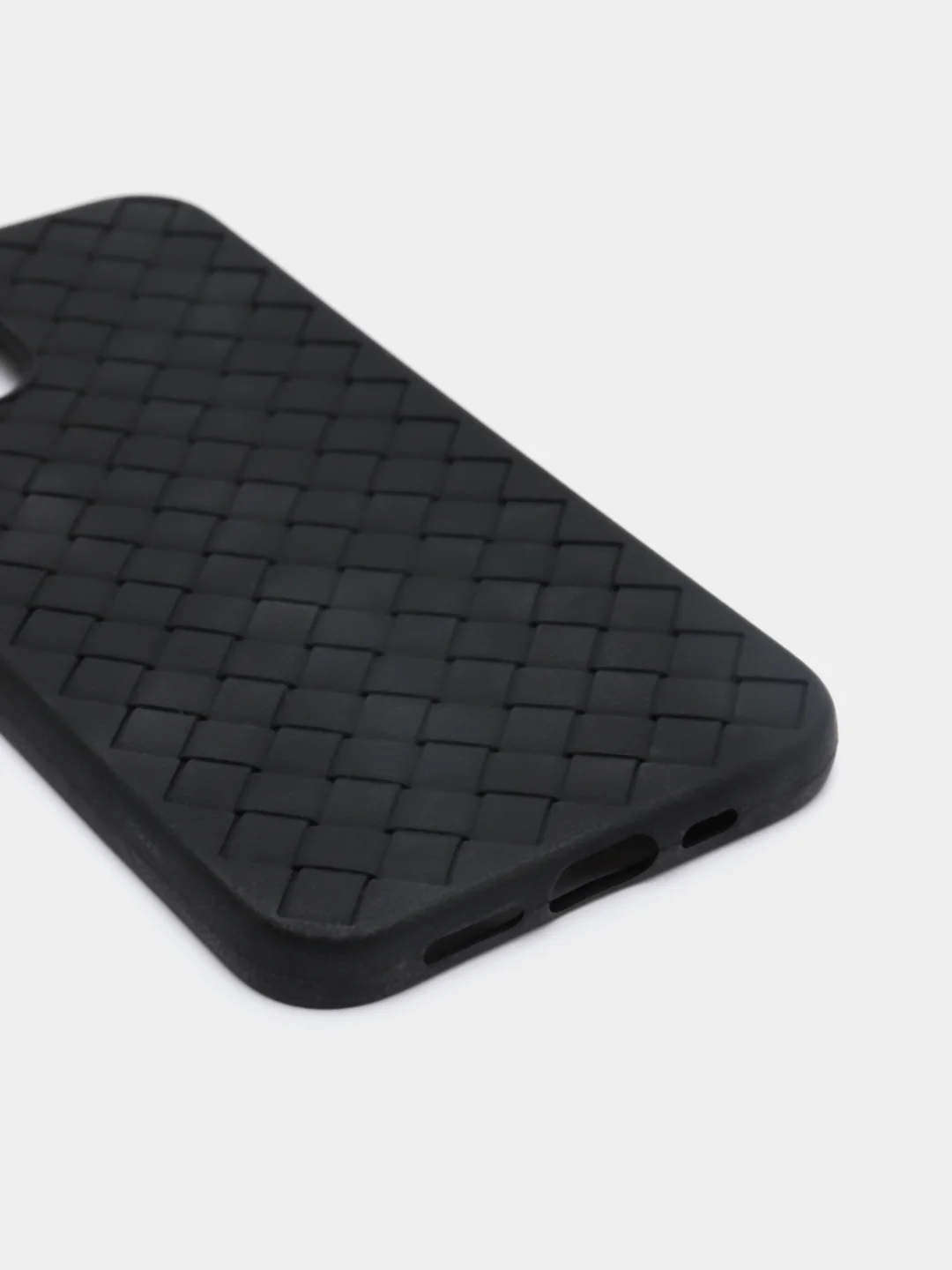 Чехол Apple iPhone 11, 11 Pro, 12 mini, 12, 12 Pro, 12 Pro Max плетеный силиконовый