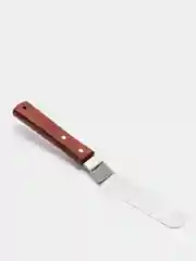 Лопатка палетка кухонная изогнутая, 26см, рабочая 14см / шпатель кондитерский