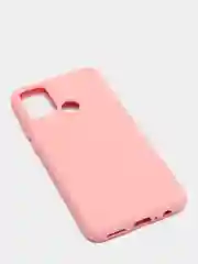 Розовый чехол Silikone Case HONOR 9A / HUAWEI P40 LITE E / HONOR 9C, HONOR 9S / HUAWEI Y5P