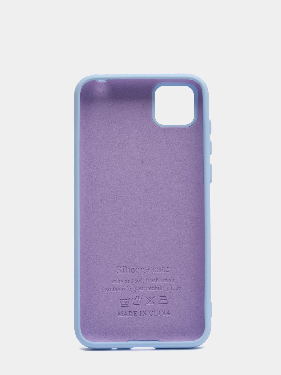 Лавандовый чехол Silikone Case HONOR 9A / HUAWEI P40 LITE E / HONOR 9C, HONOR 9S / HUAWEI Y5P