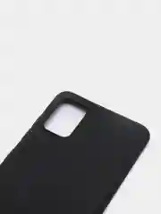 Чехол Samsung Galaxy A51 черный силиконовый (Самсунг Галакси А51)