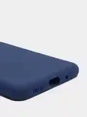 Темно-синий силиконовый чехол для Samsung