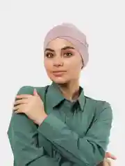 Коралловый бони / шапочка под платок / подхиджабник / чалма / платок / хиджаб / мусульманская шапочка