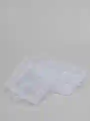 Прозрачный бокс для хранения, 2 яруса, 12 отделений