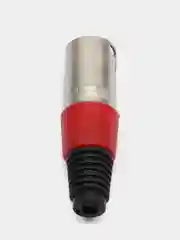 Красный разъем XLR / CANON (гнездо на кабель) тип2